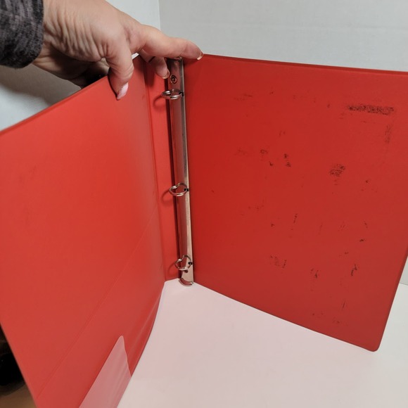 Unisys Vintage Black Red 3 Ring Binder 1987 USA Tech - Picture 3 of 4